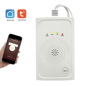 2026 Factory Wholesale Household Wifi Gas Detector Natural Sensor Tuya Smart Home Security System EN50194 Certified JKD-838W Tuy - Product Image 1