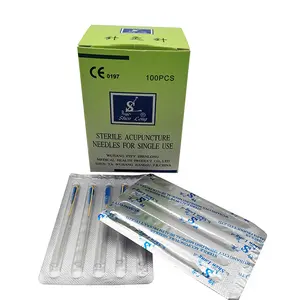 Shenlong Brand Disposable Sterile Wholesale Dry Needling Gold Acupuncture Needles Chinese Needle All Sizes Customized CE ISO