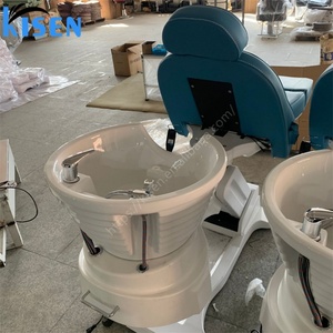 Kisen - Sillón de Masaje Eléctrico de Lujo Moderno para Lavado de Cabello en Automóvil, con Rotación, para Salón de Belleza y Barbería - Product Image 5