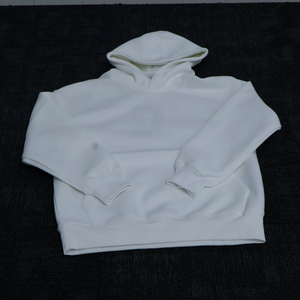 Sweat-shirt à capuche en tissu polaire épais personnalisé, couleur unie, pour hommes et femmes, design ample de haute qualité - Product Image 2