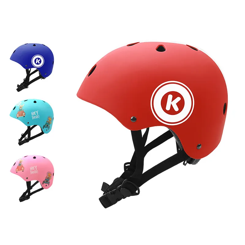 ABS Kids Skateboard Bike Scooter Helmet EN1078 Protective Helmet with Adjustable Width