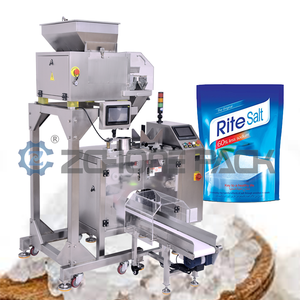 Machine d'emballage multifonctionnelle automatique pour le pesage des graines, des céréales, des aliments pour animaux, du sel, du sucre, du riz, machine d'emballage sous vide automatique pour le riz - Product Image 5
