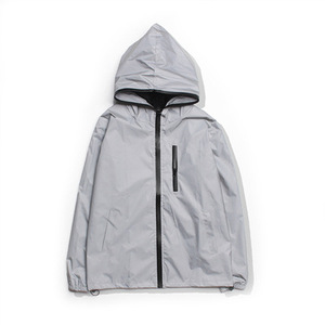 Chaqueta Impermeable con Capucha Unisex de Alta Calidad, Impermeable Personalizado con Cierre de Cremallera, Tejido Impermeable para Primavera, Verano y Motociclismo - Product Image 3