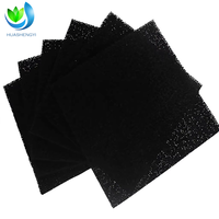 Fournisseur d'usine – Lot de 6 plaques de charbon actif pour usage domestique, taille personnalisée, filtre de remplacement pour absorbeur de fumée au charbon actif