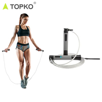 TOPKO En stock Corde à sauter numérique Fitness Exercice Corde à sauter intelligente avec compteur numérique
