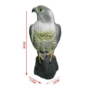 Estatua Disuasoria de Águila de PE de 39 CM, Protector de Jardín Realista con Sensor de Movimiento, Repelente de Aves - Product Image 2