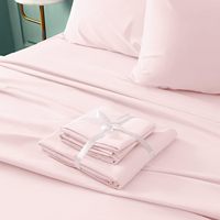 Draps de lit d'hôtel 300TC, ensemble de literie blanche, ensemble de draps avec rayures de 2 cm, draps 100% coton pour hôtels de luxe