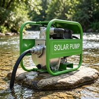 Pompe solaire auto-amorçante haute performance 3 pouces 1500W 50m³/h pour irrigation de puits peu profonds 2HP