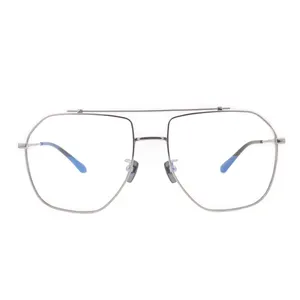 Wenzhou Fabrique De Haute Qualité 2019 Design de mode Ronde En Métal Cadres Optiques Lunettes Rondes