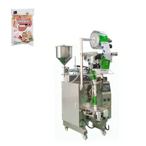 Neue Produktion Instant Brei Fast Food Bouillon Würfel Suppe Soße Automatische Flüssigkeits beutel Vertikale Brei Verpackungs maschine