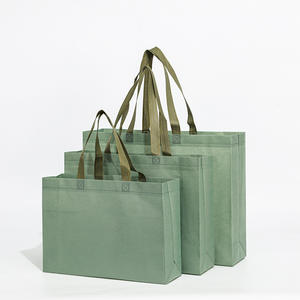 Bolsas de Compra Ecológicas Reciclables del Fabricante, Bolsas de Tela No Tejida, Bolsas Reutilizables de Tela Spunbond - Product Image 3