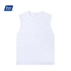 Débardeur <span class=keywords><strong>Homme</strong></span> Personnalisable en Coton Peigné, T-shirt Sans Manches Vierge pour Impression, Vente en Gros - Product Image 6