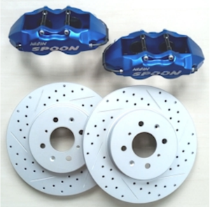 Phanh Kit Đối Với Land Cruiser/Mitsubishi Pajero Thể Thao Nhôm Đĩa 285Mm Trung Tâm Lỗ 61Mm 64Mm Vòng Caliper 4-Nồi Hiệu Suất Cao - Product Image 1