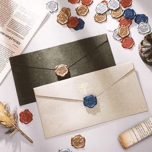 Stiker Segel Lilin Logo Khusus 3D Weeding Terima Kasih Stiker Lilin Logo 3.5 Cm Ukuran Botol Surat Lilin Segel untuk Amplop - Product Image 5