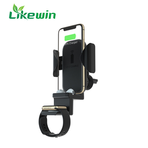 Rápida <span class=keywords><strong>cargador</strong></span> inalámbrico inteligente sujeción automática coche soporte para teléfono móvil HUAWEI - Product Image 5