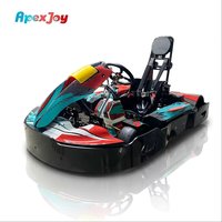 APEX GT A2- 200cc 6.5HP Benzinli Go Kart Yetişkin Ticari Filo 68km/s Güçlendirilmiş Çelik Gövde Hidrolik Fren Yüksek Çalışma Süresi OEM CE