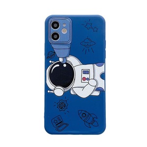 Étui de téléphone d'astronaute en silicone pour <span class=keywords><strong>iphone</strong></span> <span class=keywords><strong>13</strong></span> pro max, avec logo <span class=keywords><strong>original</strong></span>, liquide, protection latérale droite tpu - Product Image 5