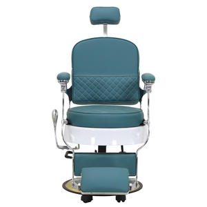 Làm tóc tạo kiểu tóc Salon đồ nội thất nhôm trọng lượng nhẹ cổ điển sang trọng người đàn ông Cổ Đại nhiệm vụ nặng nề cắt tóc ghế - Product Image 2