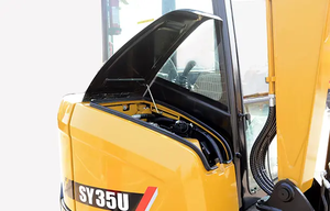 Máy xúc đào đã qua sử dụng, tình trạng tốt, Sany <span class=keywords><strong>Mini</strong></span> <span class=keywords><strong>Excavator</strong></span> SY35U, máy đào thủy lực 3 tấn, dùng cho rừng, trang trại, trong nhà - Product Image 3