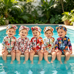 <span class=keywords><strong>Maillot</strong></span> de <span class=keywords><strong>bain</strong></span> une pièce mignon pour bébés filles, collection été 2026, vêtements de plage pour nouveau-nés en polyester, <span class=keywords><strong>maillot</strong></span> de <span class=keywords><strong>bain</strong></span> pour tout-petits, vente en gros - Product Image 1
