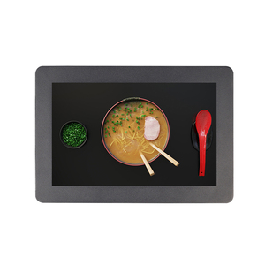 Polcd 10.1 inç su geçirmez açık çerçeve gömülü endüstriyel kapasitif dirençli Hmi giriş LCD dokunmatik monitör - Product Image 1