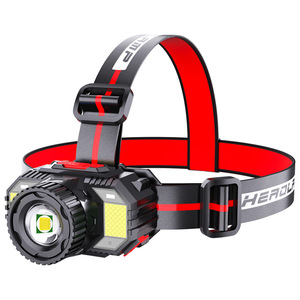 ไฟฉายคาดศีรษะ Strong Wolf Led T6 ชาร์จไฟได้ 2200Mh ชาร์จผ่าน USB สำหรับกิจกรรมกลางแจ้ง ตกปลาตอนกลางคืน พร้อมฟังก์ชั่นเซ็นเซอร์ - Product Image 4