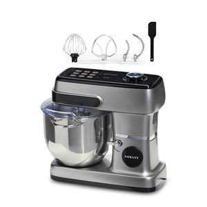 Amasadora de mesa de soporte de acero inoxidable de 12L, batidor de huevos eléctrico <span class=keywords><strong>para</strong></span> <span class=keywords><strong>Chef</strong></span> doméstico, mezclador de cocina <span class=keywords><strong>para</strong></span> hornear - Product Image 6