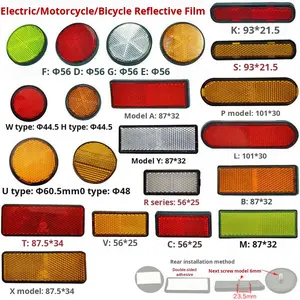 Fabricant de Plaques Réflectrices en Plastique pour Trottinettes Électriques et Vélos, Panneaux d'Avertissement pour Motocyclettes et Accessoires de Vélo - Product Image 2