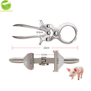 Pinza de Castración Burdizzo Reutilizable de Acero Inoxidable sin Sangre con Apoyo para Rodilla, Emasculador Veterinario para Ovejas y Cabras - Product Image 6