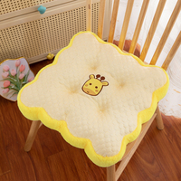Coussin de siège rafraîchissant en forme d'animal mignon, en peluche douce et antidérapante, pour la maison et le bureau, vente en gros d'usine