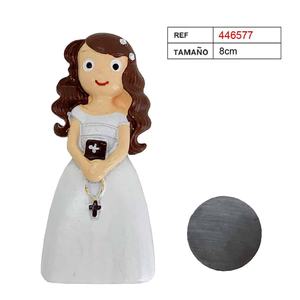 Figurine de fille de la communion 8 cm, décoration religieuse pour événements de communion - Product Image 3