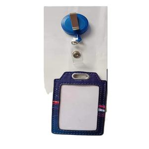 מחזיק מזהה רב-כרטיסים עם לוגו עור אישית בעל כרטיס שם עבור תג שם לאירועים החברה - Product Image 5