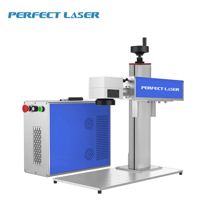 Portable 20w 30w 50w Raycus Optical Fiber Laser Marking Engraving Machine Metal Engraving Laser
