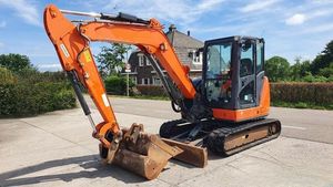 Excavatrice à haut rendement HITACHI ZAX65 occasion Original Japon pelle multifonction HITACHI ZAX35 ZX70 en bon état en vente - Product Image 5