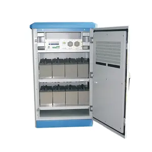 W-TEL Outdoor Telecom Battery Cabinet with 19" Rack Cabinet Outdoor Customize / Power Supply Outdoor Battery Enclosure