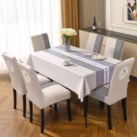 Nappe rétro imperméable, anti-taches et anti-brûlure, vente directe usine, pour table basse, table de conférence, et tapis de table