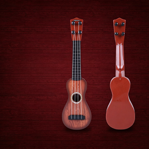 Wholesale Wood Grain <b>Guitar</b> Music Simulation <b>Toy</b> Kids Classical Mini Ukulele <b>Toy</b> Educational Musical Instrument Children's <b>Toy</b> - Product Image 6