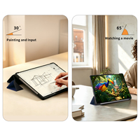 Étui en cuir PU à rabat multi-angles personnalisé pour Honor X9A/X10Pro/X10/X10 Pro Max, ultra fin, anti-pliage, pour tablette