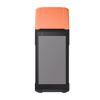 Q3P PDA intelligent Android 12 de 5,5 pouces avec imprimante POS intégrée de 58 mm, prend en charge les données mobiles 3G/4G et 5G, écran tactile