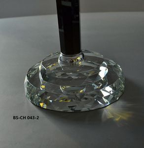 Elegante ronde witte handgemaakte ecologische kristallen kandelaar kerstkaarsenhouder nieuwe goedkope hoge lantaarns & kaarsenpotten - Product Image 5