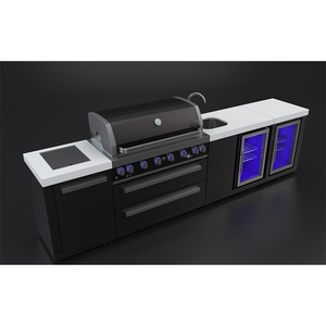 Barbacoa de Gas portátil de <span class=keywords><strong>acero</strong></span> <span class=keywords><strong>inoxidable</strong></span> <span class=keywords><strong>para</strong></span> exteriores, <span class=keywords><strong>parrilla</strong></span> de barbacoa <span class=keywords><strong>para</strong></span> jardín, usado - Product Image 2