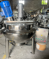Huashang Custom High Performance Stoomgejackete kookketel voor voedsel, saus en chemisch gebruik.