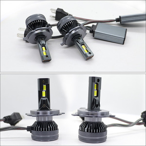 QideWin ไฟหน้า H4 LED 30000lm 70W ท่อทองแดงคู่สว่างพิเศษสำหรับรถทุกรุ่น - Product Image 2