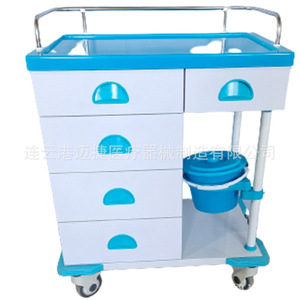 Carrito de Tratamiento Médico Myljeller de Acero, Capacidad de Carga de 300 lb, Carrito de Hospital - Product Image 1