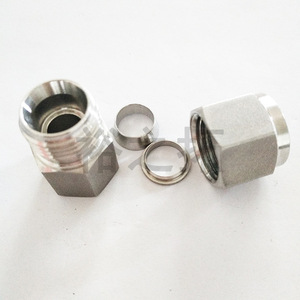 Stainless Steel Internal Thread Fitting Straight <b>Connector</b> For Air Source Pipe Copper Pipe 304 Material - Product Image 2
