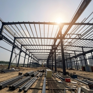 Bâtiment d'entrepôt en acier écologique |   Construction Modulaire Rapide |   Stockage industriel robuste |   Solutions personnalisées - Product Image 1