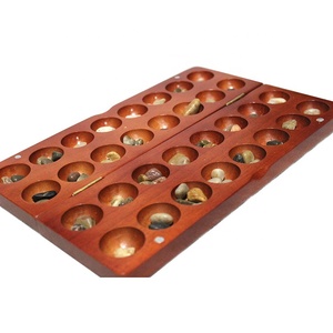Venta al por mayor más caliente venta intelectual de madera interior plegable <span class=keywords><strong>Mancala</strong></span> <span class=keywords><strong>juego</strong></span> de mesa - Product Image 3
