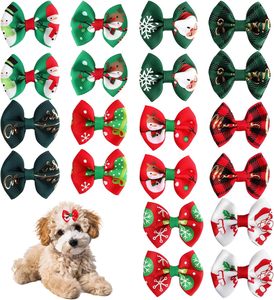 Wholesale Handmade New Pet Supplies Christmas Hairpin Clip Pet <b>Hair</b> Flower <b>Hair</b> <b>Bow</b> for <b>Dogs</b> and Cats - Product Image 1