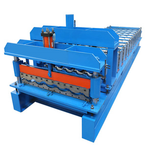 Máquina formadora de rollos en frío de <span class=keywords><strong>la</strong></span> teja del panel de techo esmaltado de acero del color - Product Image 1
