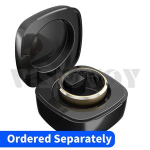 Anillo inteligente de acero inoxidable compatible con Android 5 ATM para hombres y mujeres, presión arterial de oxígeno en sangre para probar la aplicación de pasos de frecuencia cardíaca - Product Image 6